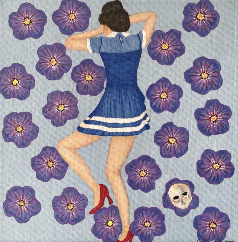 Lilla blomster
